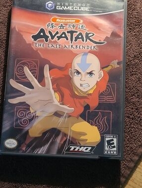 Nintendo GameCube Avatar The Last Airbender - Red, Yellow, Blue